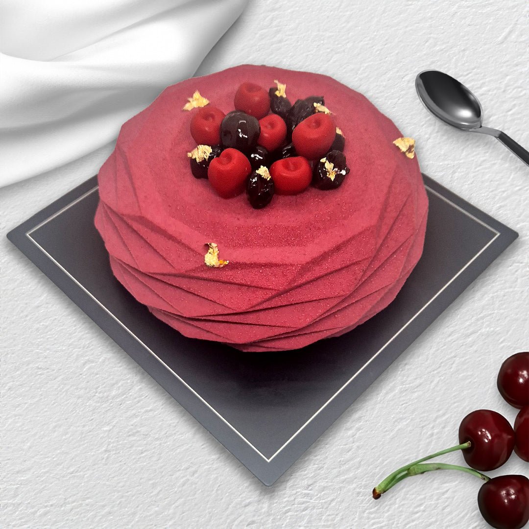 Chocolate & Cherry Mousse Cake: Bundle at Onyx Hive Cakes Sydney
