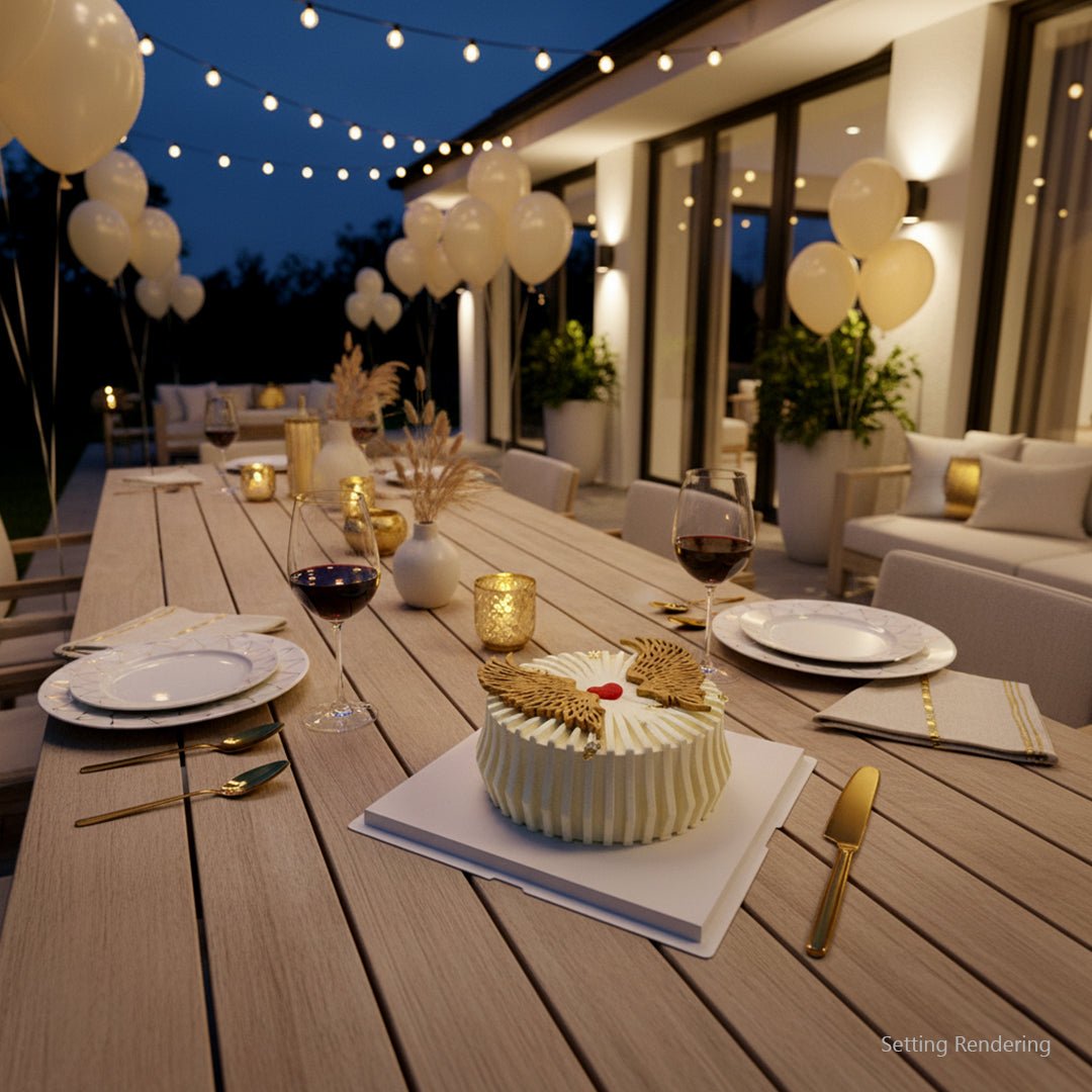 White Choc & Vanilla Mousse Cake: Bundle at Onyx Hive Cakes Sydney