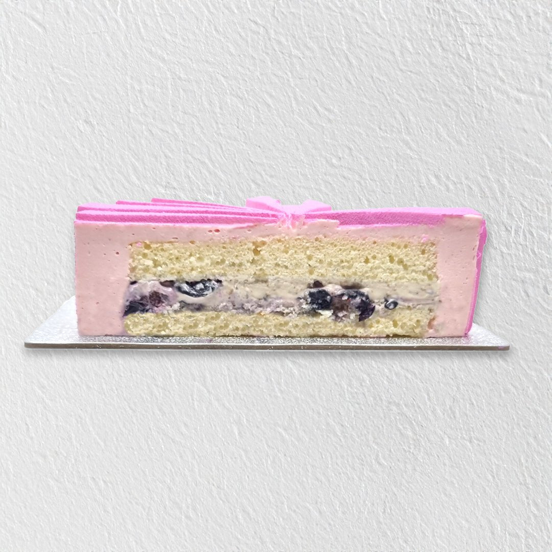 Cherry Blossom & Blueberry Mousse Cake: Halal at Onyx Hive Sydney