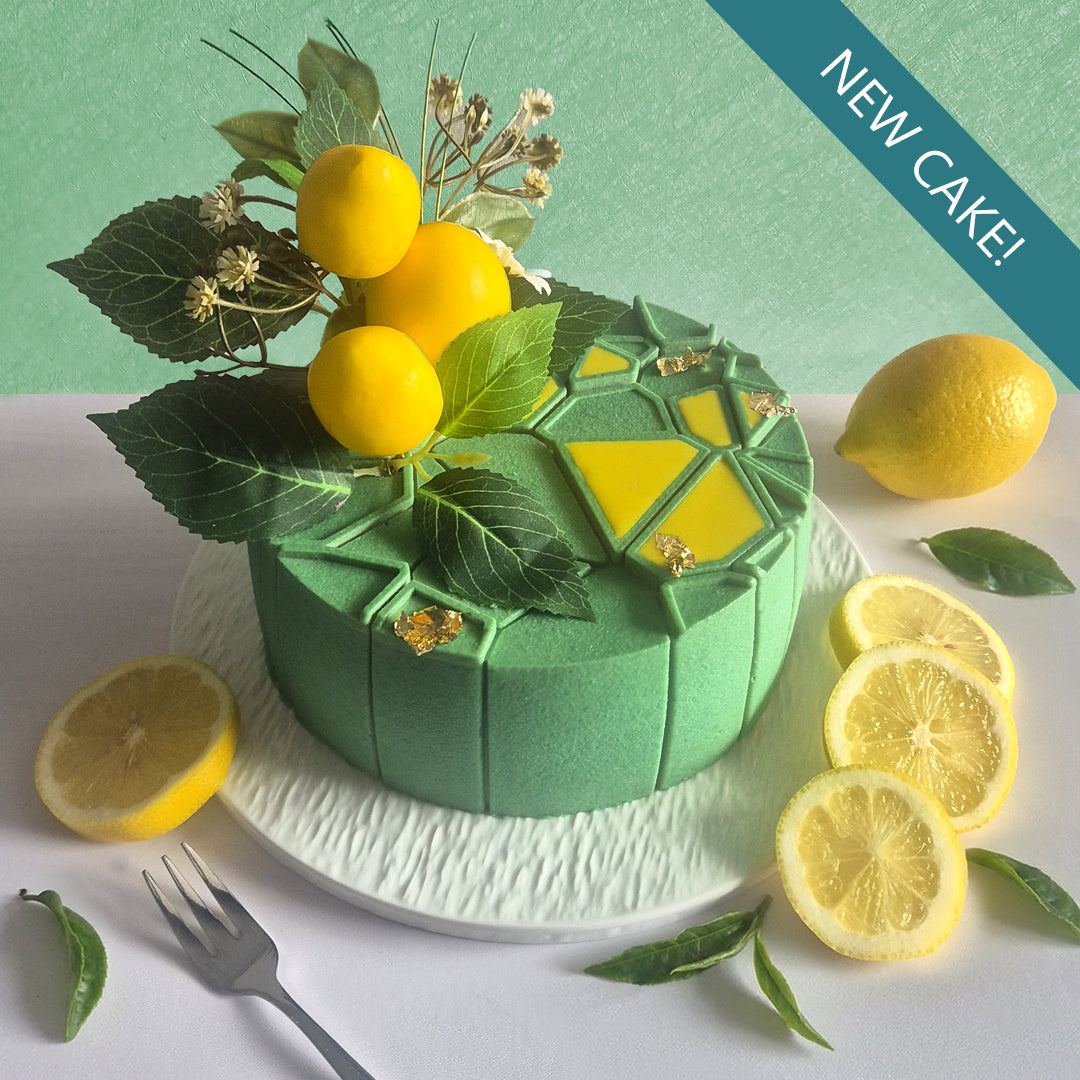 Earl Grey Tea & Lemon Curd Mousse Cake