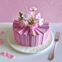 Cherry Blossom & Blueberry Mousse Cake (ND) at Onyx Hive Cakes Sydney