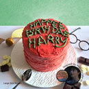 Chocolate Harry Potter Inspired Cake at Onyx Hive Cakes Sydney