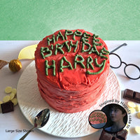 Chocolate Harry Potter Inspired Cake at Onyx Hive Cakes Sydney