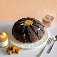 Irish Cream & Caramel Mousse Cake: Gluten Free at Onyx Hive Cakes Sydney