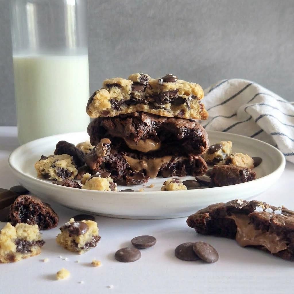 Variety Chocolate Pack New York Style Chunky Cookies (Pack of 6)
