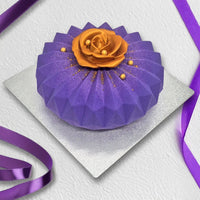 Taro & Coconut Mousse Cake (A) at Onyx Hive Cakes Sydney