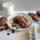 Triple Chocolate New York Style Chunky Cookie (Pack of 5) at Onyx Hive Cakes Sydney
