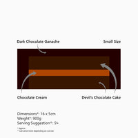 Triple Rich Chocolate Matilda Inspired Cake: Lacto - Ovo Vegetarian at Onyx Hive Cakes Sydney