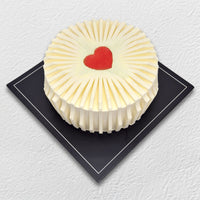 White Choc & Vanilla Mousse Cake: Bundle at Onyx Hive Cakes Sydney