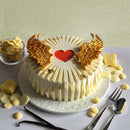 White Choc & Vanilla Mousse Cake: Bundle at Onyx Hive Cakes Sydney