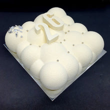 Load image into Gallery viewer, Ivory (GF) White Choc &amp; Vanilla Cake - Onyx Hive
