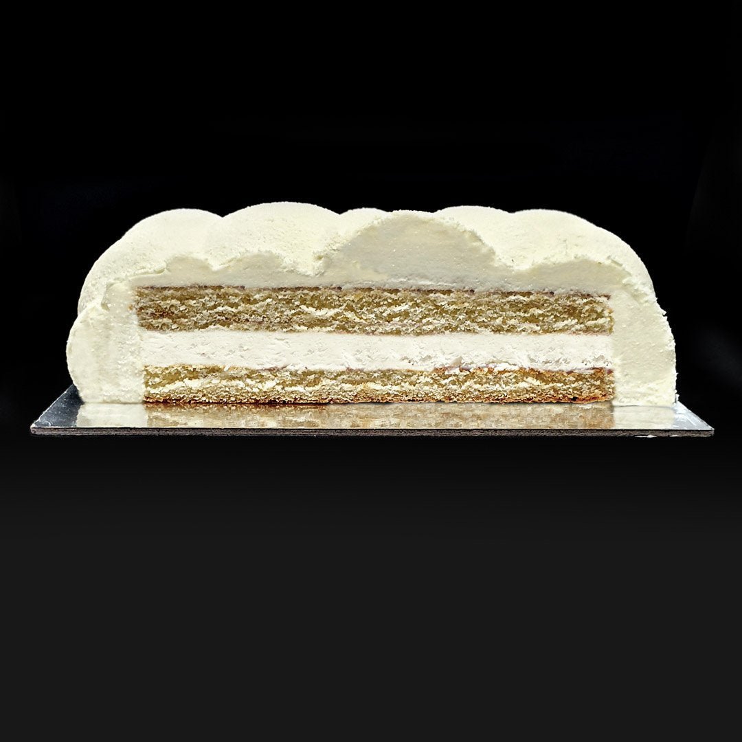 Ivory (GF) White Choc & Vanilla Cake - Onyx Hive Sydney