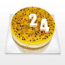 Load image into Gallery viewer, Paradiso Mango &amp; Passionfruit Cake - Onyx Hive
