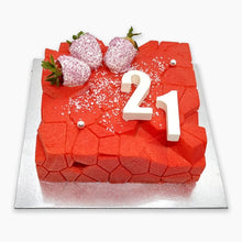 Load image into Gallery viewer, Scarlet Strawberry &#39;n&#39; Cream Cake - Onyx Hive Sydney
